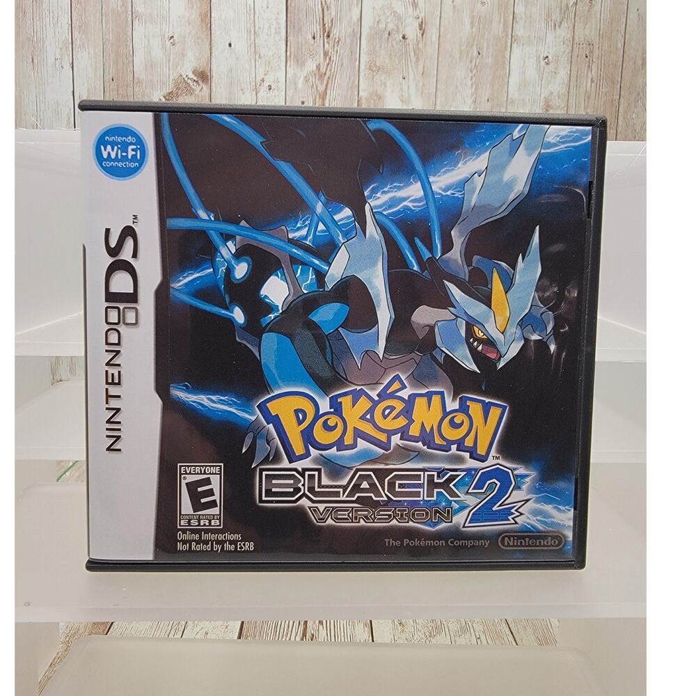 Pokémon Black Version 2 Nintendo DS 2012 CIB Complete